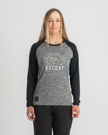 Jersey CAMBER melanż-czarny