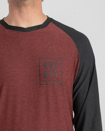 Long Sleeve Jersey STAGE black–red