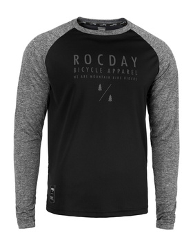 Jersey MANUAL czarny-melanż