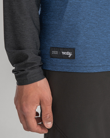 Long Sleeve Jersey STAGE black–blue