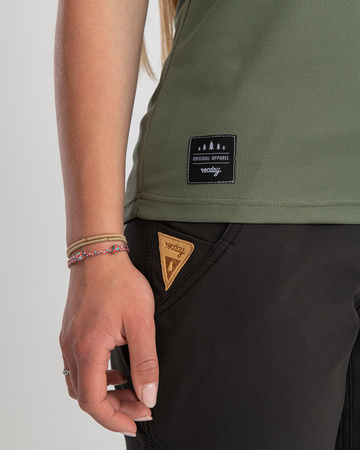 Short sleeve jersey WOODY WMN green