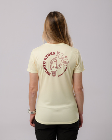 Short sleeve jersey GELATO ecru