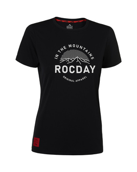 Jersey z krótkim rękawem MONTY WMN czarny