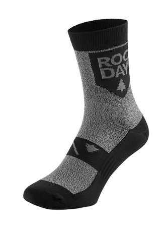 Socks TIMBER melange–black