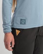 Langarmtrikot Damen WMN schiefergrau