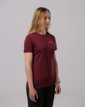 Short sleeve jersey GELATO burgundy