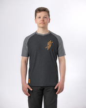 Short sleeve jersey STAGE SHORT black-grey