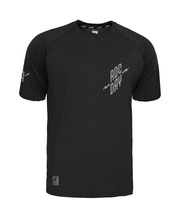 Jersey z krótkim rękawem STAGE SHORT czarny