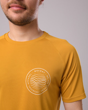 Short sleeve jersey GRAVEL yellow