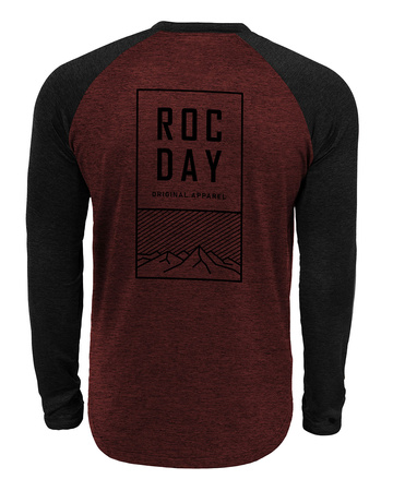 Long Sleeve Jersey STAGE black–red