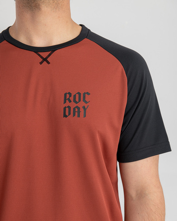 Short sleeve jersey PARK red–black