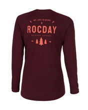 Langarmtrikot PATROL WMN burgunderrot