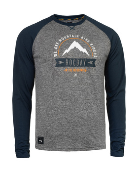 Jersey MOUNT melanż-granatowy