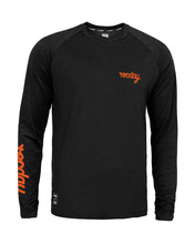 Langarmtrikot EVO RACE schwarz–orange