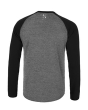 Langarmtrikot MANUAL melange-white