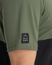 Short sleeve jersey Double green-black