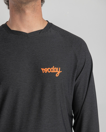 Long Sleeve Jersey EVO RACE black-orange