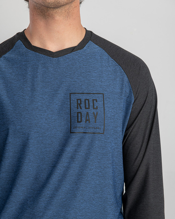 Langarmtrikot STAGE schwartz–blau