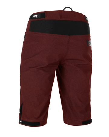 Shorts ROC dark red melange