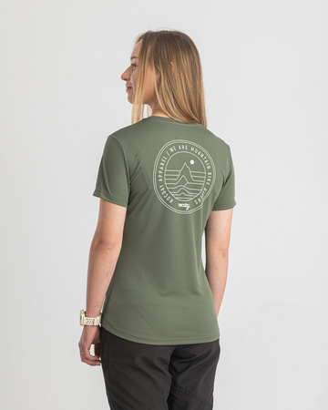 Short sleeve jersey WOODY WMN green