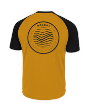 Short sleeve jersey GRAVEL black-yellow