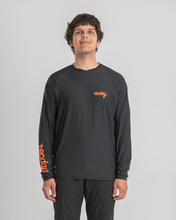 Long Sleeve Jersey EVO RACE black-orange