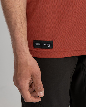 Short sleeve jersey PARK red–black