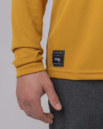 Langarmtrikot PODIUM gelb