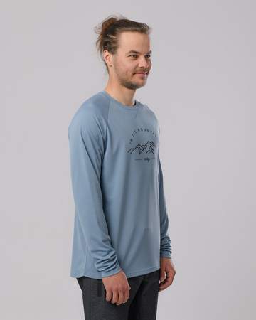 Langarmtrikot Mount slate grey