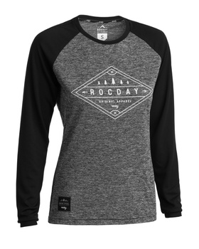 Jersey LINE WMN melanż-czarny