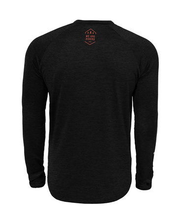 Langarmtrikot EVO RACE schwarz-rot