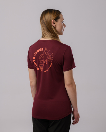 Kurzarm jersey GELATO burgund