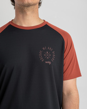 kurzarmtrikot ROOST schwartz-rot