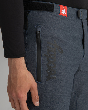 Szorty ROC niebieski melanż (jeans)