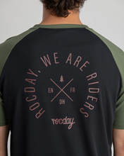 Short sleeve jersey ROOST black-green