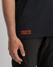 kurzarmtrikot ROOST schwartz-rot