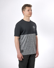 Short sleeve jersey Double V2 black-melange