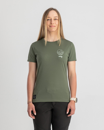 Short sleeve jersey WOODY WMN green