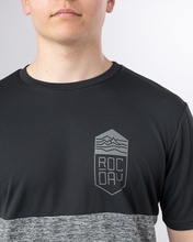 Short sleeve jersey Double V2 black-melange