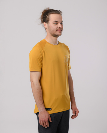 Short sleeve jersey GRAVEL yellow