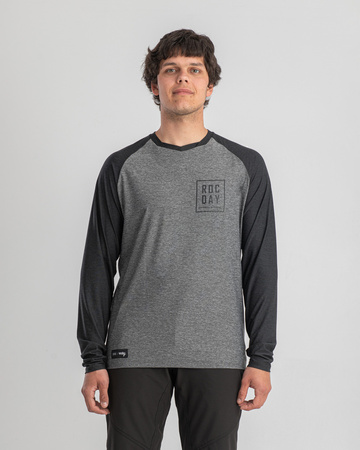 Long Sleeve Jersey STAGE black–grey