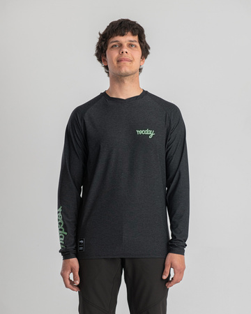 Long sleeve Jersey EVO RACE black–green