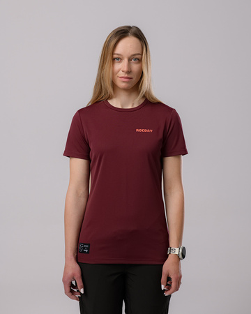 Short sleeve jersey GELATO burgundy