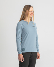 Langarmtrikot Damen WMN schiefergrau