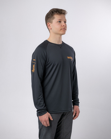 Langarmtrikot PODIUM schwarz