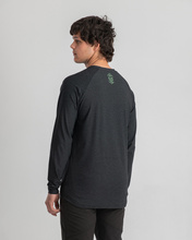 Langarm Jersey EVO RACE schwartz–grun