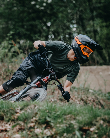 Szorty ROC czerwony melanż