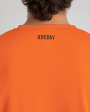 kurzarmtrikot Double ORANGE-SCHWARZ