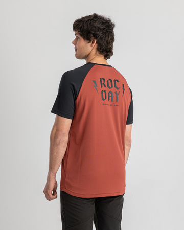 Short sleeve jersey PARK red–black