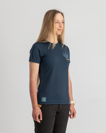 Short sleeve jersey WOODY WMN dark blue